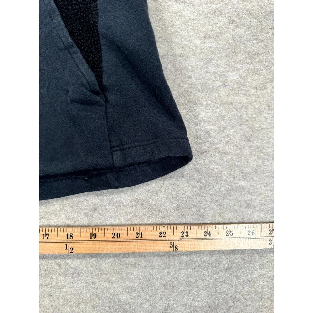 Nike Hoodie Girls XL Navy Sherpa Lined Swoosh Full Zip AV8422-010